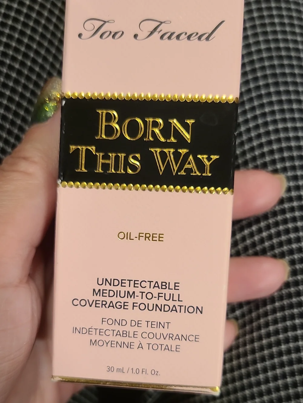 NWB Too Faced Born This Way Natural Finish Longwear Liquid Foundation- Honey